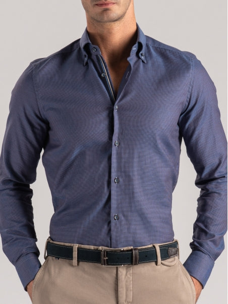 Camicia Navy Free Slim