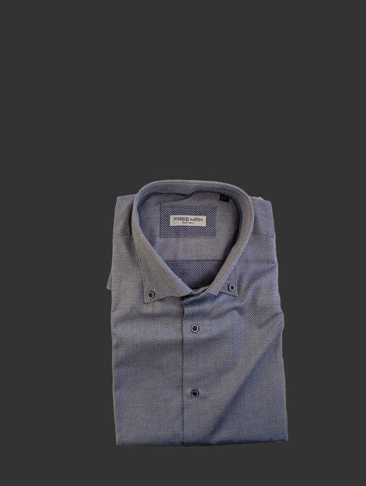 Camicia Navy Free Slim