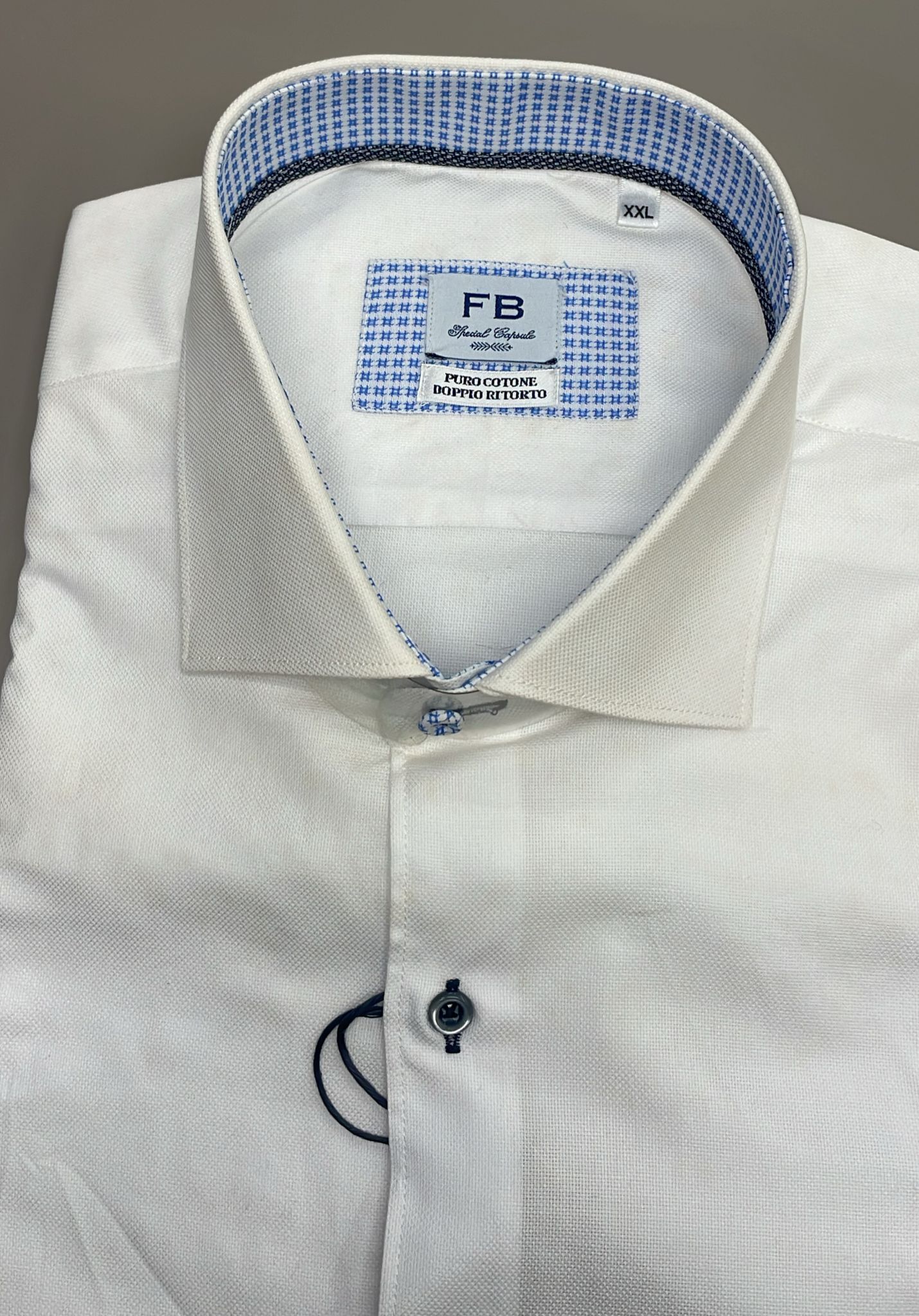 Camicia Neve Slim