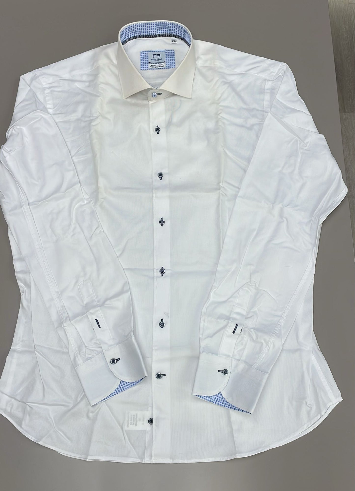 Camicia Neve Slim