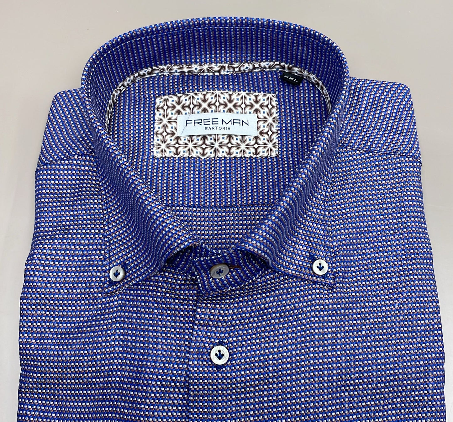 Camicia blu e pois Slim