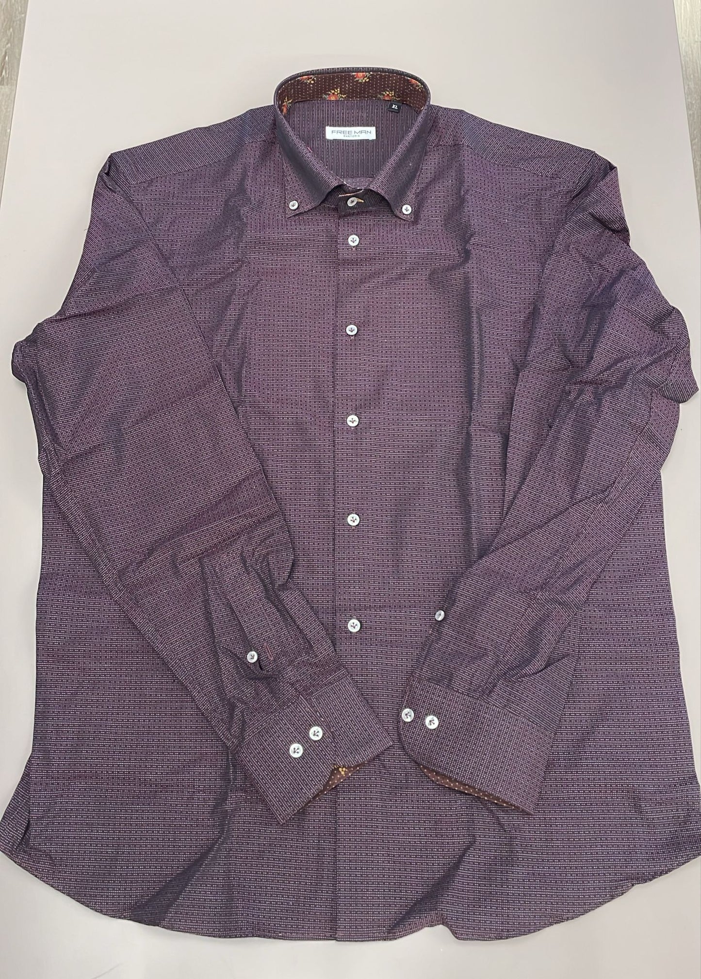 Camicia Prugna Slim